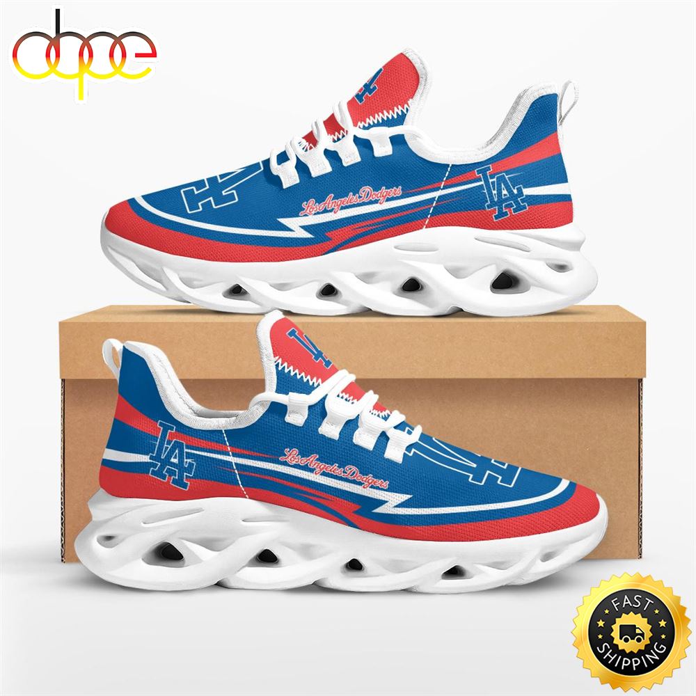 MLB Los Angeles Dodgers Are Coming Curves Max Soul Shoes
