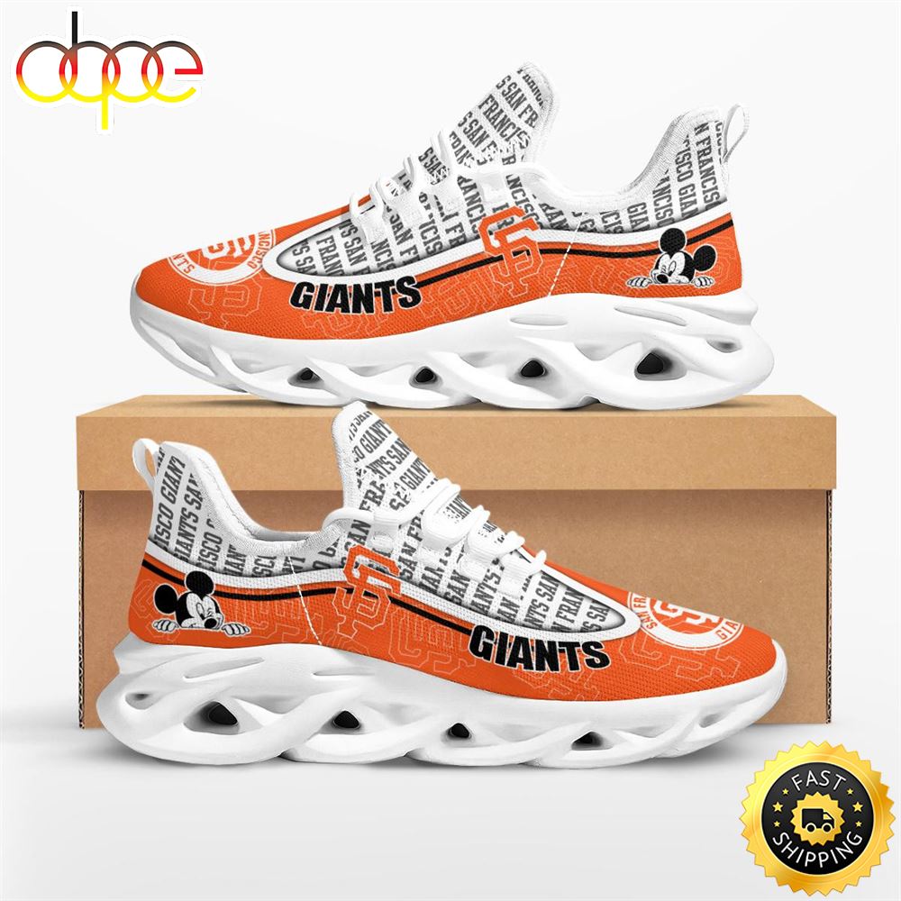 MLB San Francisco Giants Mickey Mouse Max Soul Shoes