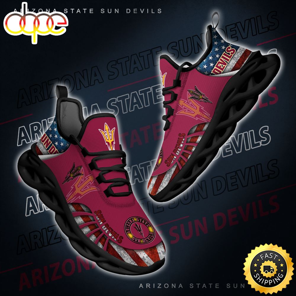 NCAA Arizona State Sun Devils Black And White Clunky Shoes New Style For Fans Dv5ixl.jpg