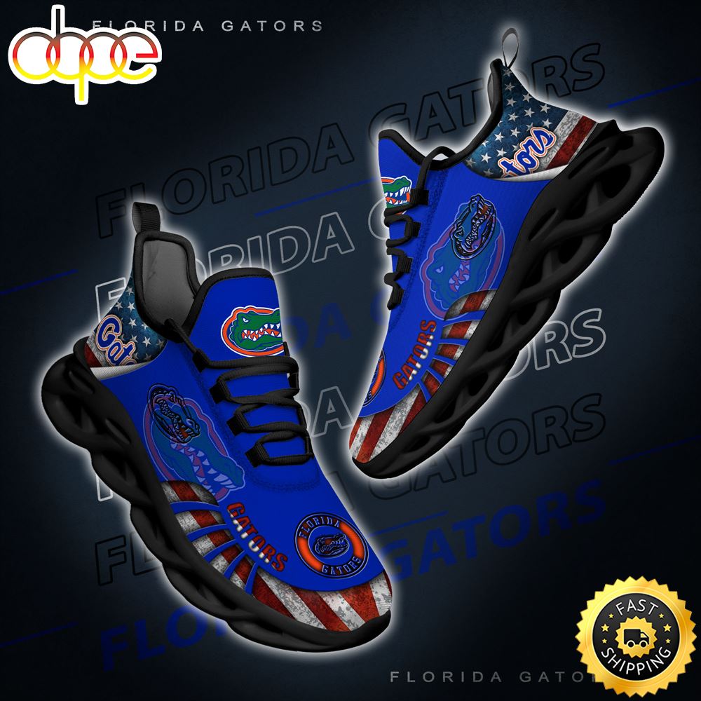 NCAA Florida Gators Black And White Clunky Shoes New Style For Fans