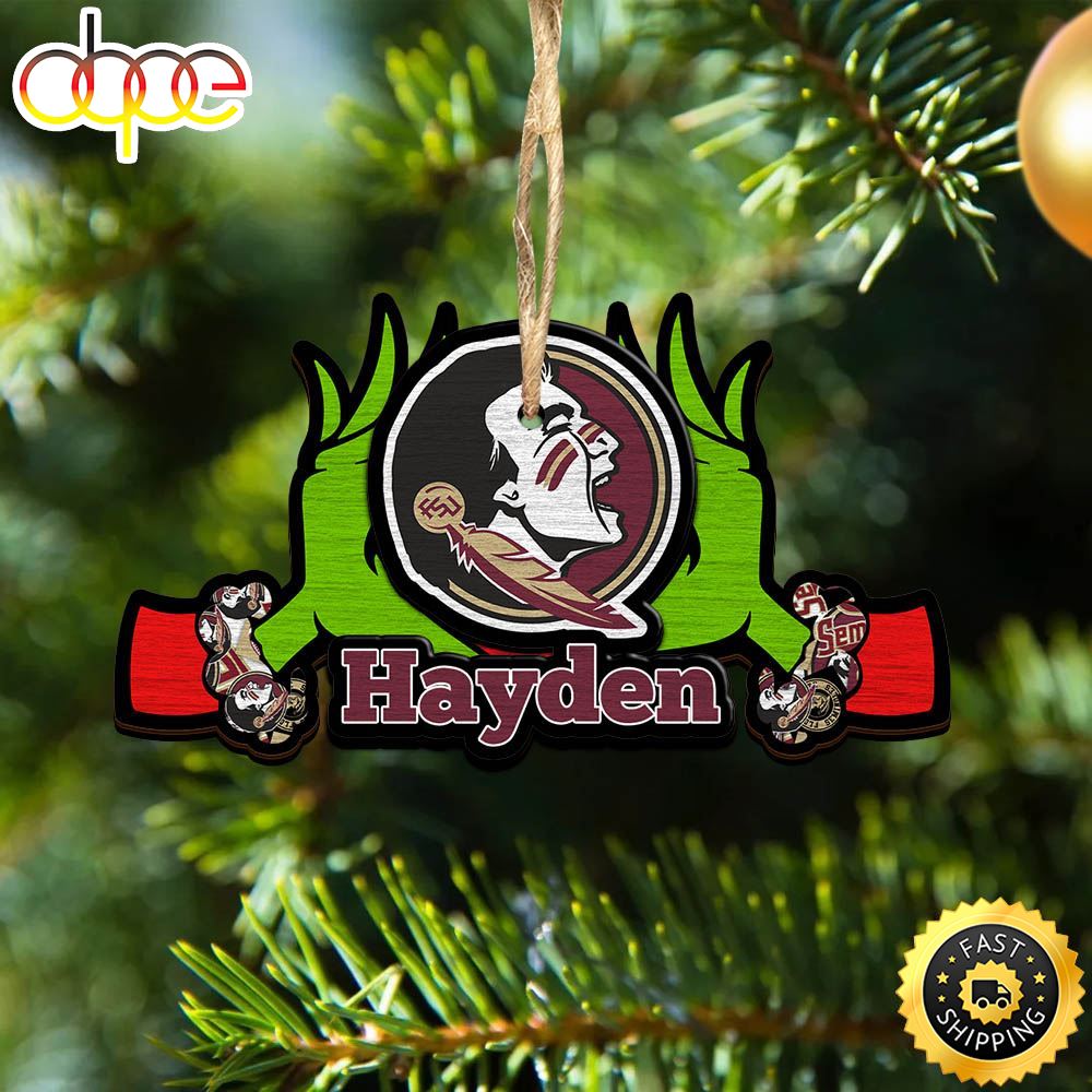 NCAA Florida State Seminoles Grinch Christmas Ornament Personalized Your Name Uurnfe.jpg