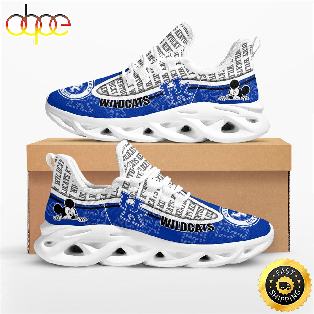 NCAA Kentucky Wildcats Mickey Mouse Max Soul Shoes