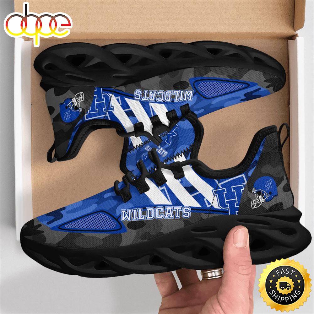 NCAA Kentucky Wildcats Military Camouflage M Soul Shoes