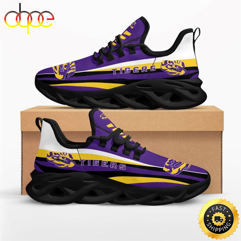 NCAA LSU Tigers Max Soul Running Shoes