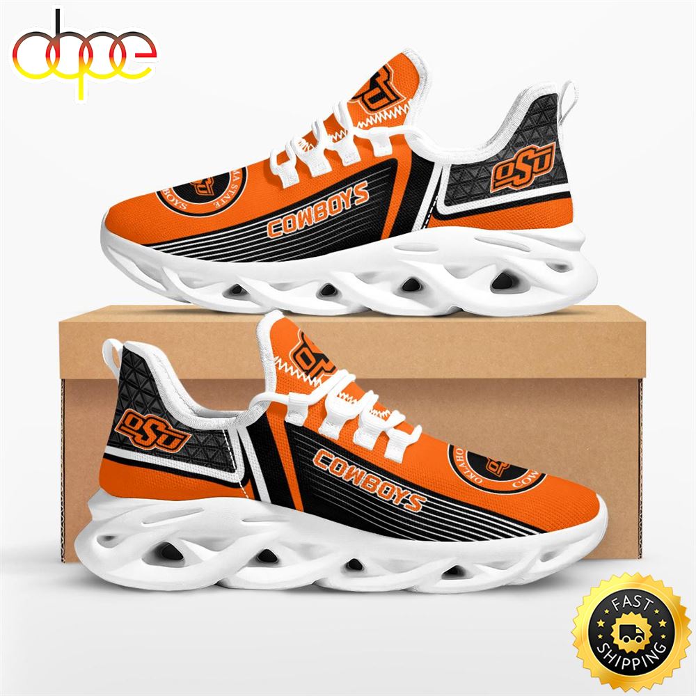 NCAA Oklahoma State Cowboys #1 Fan M Soul Shoes Limited Edition
