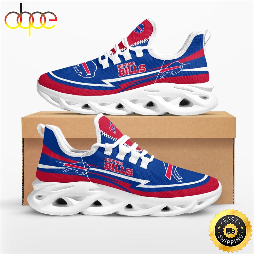 NFL Buffalo Bills Are Coming Curves Max Soul Shoes