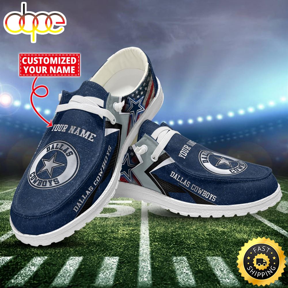 Dallas cowboys sale canvas shoes