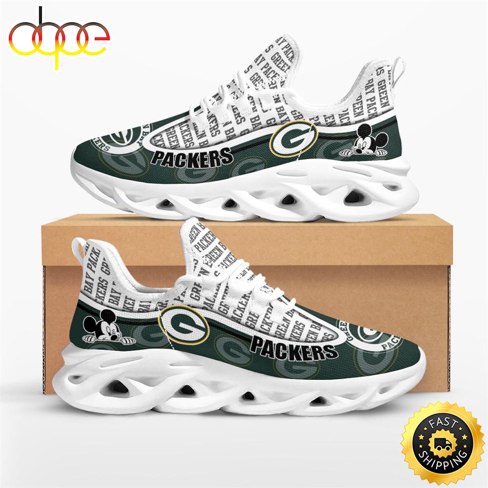 NFL Green Bay Packers Mickey Mouse Max Soul Shoes