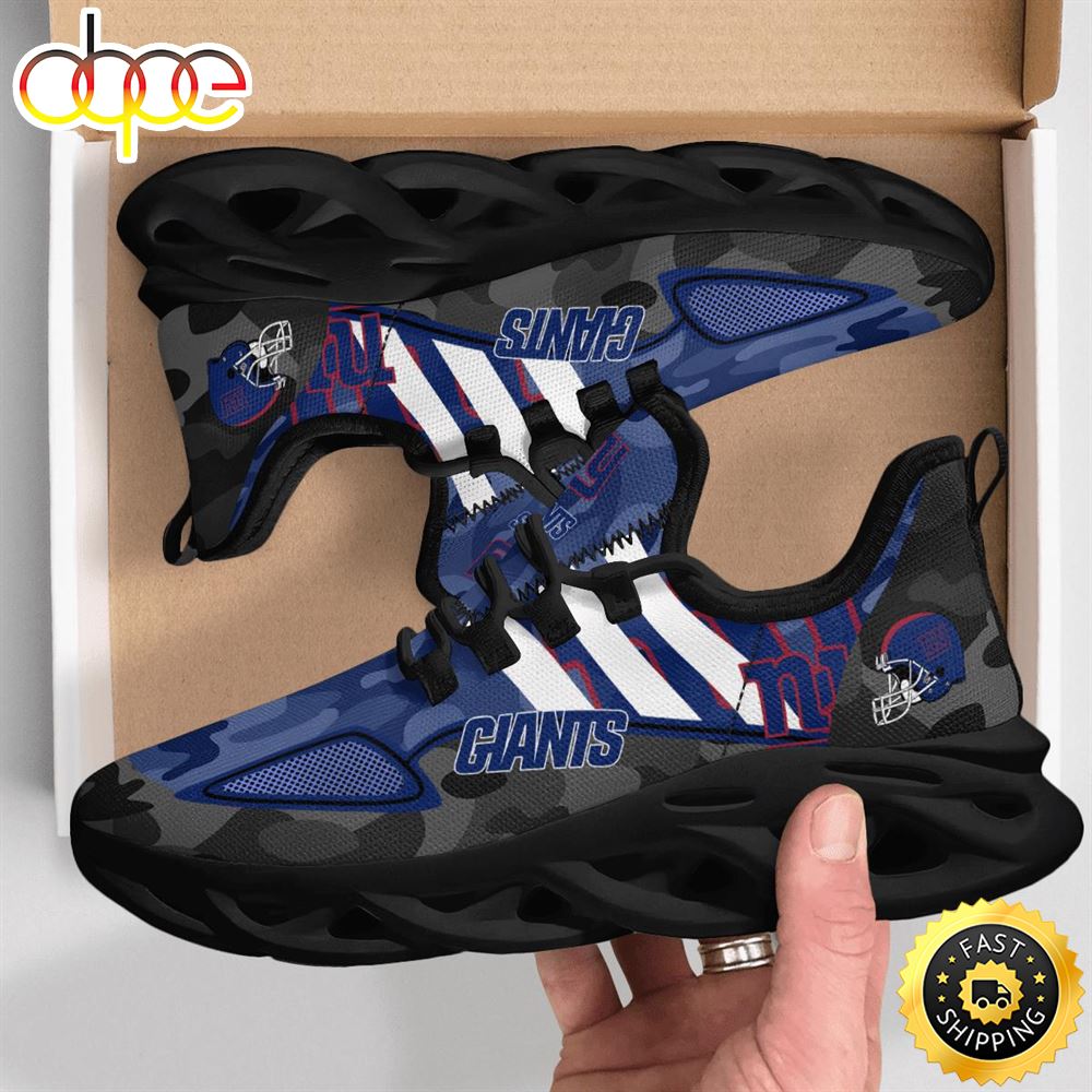 NFL New York Giants Military Camouflage M Soul Shoes