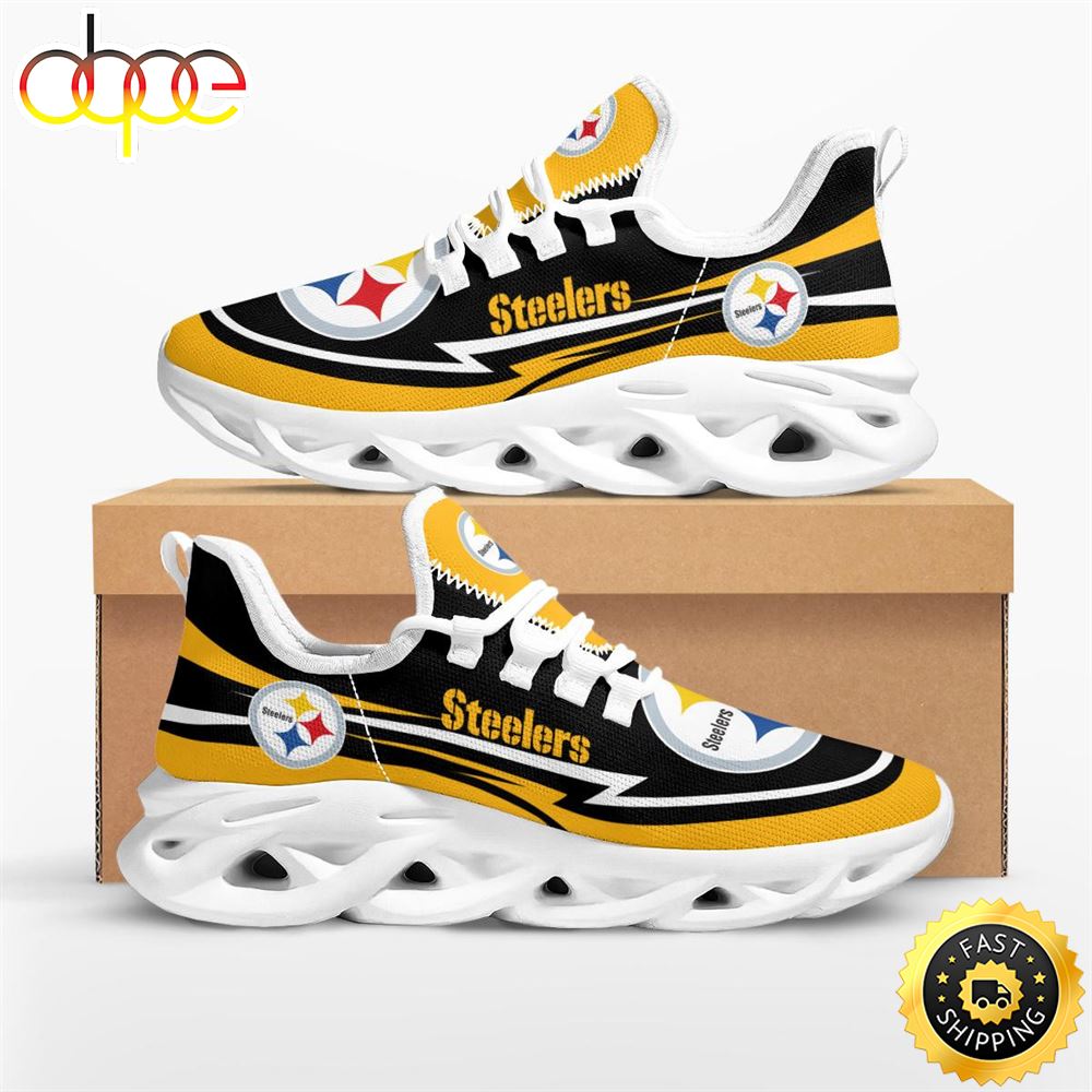 NFL Pittsburgh Steelers Are Coming Curves Max Soul Shoes