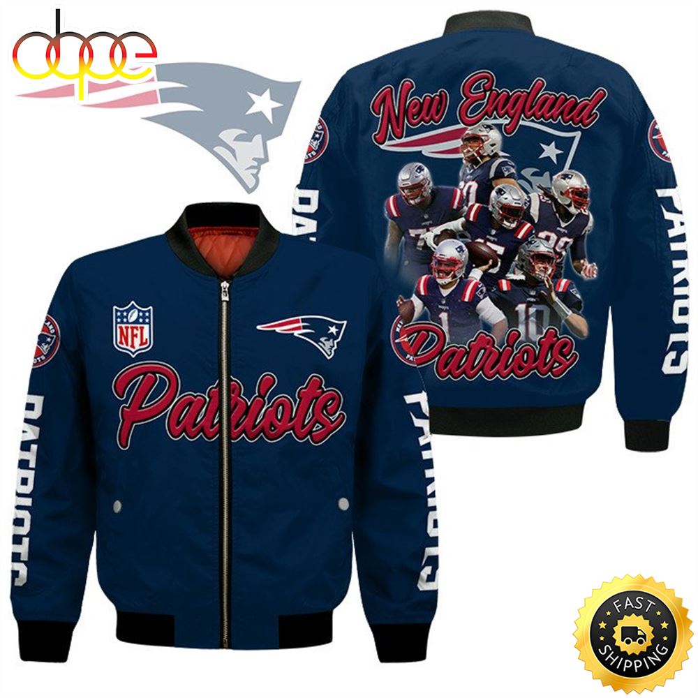 New England Patriots Players Nfl Bomber Jacket