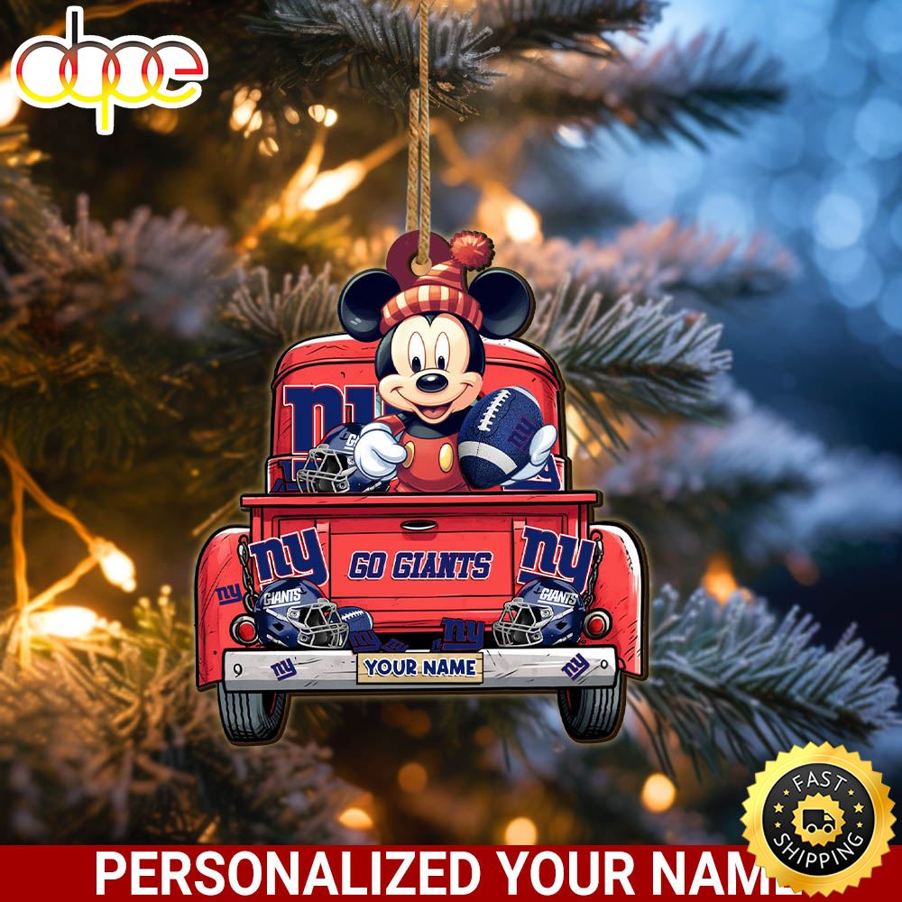 New York Giants Mickey Mouse Ornament Personalized Your Name Sport Home Decor Pcgbwq.jpg