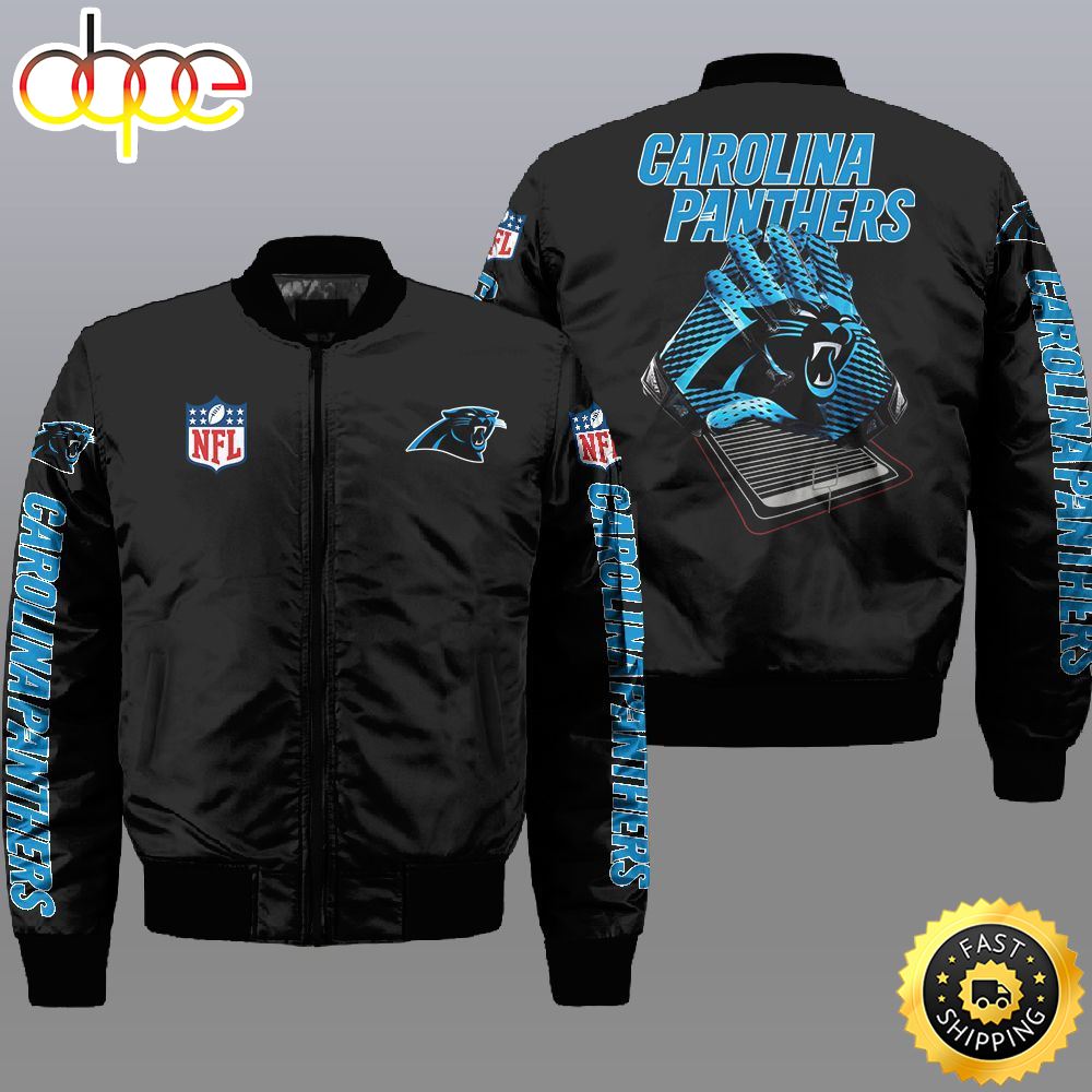 Nfl Carolina Panthers 3D Bomber Jacket