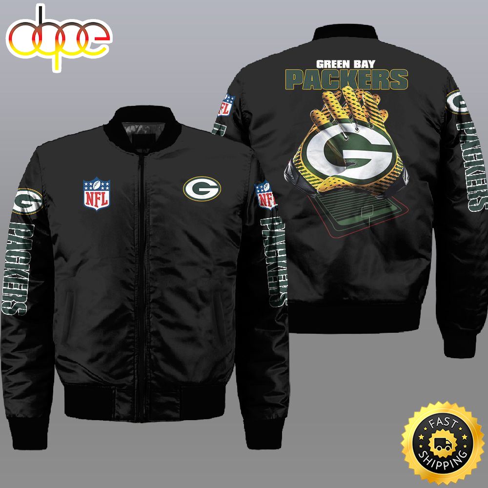 Nfl Green Bay Packers 3D Bomber Jacket