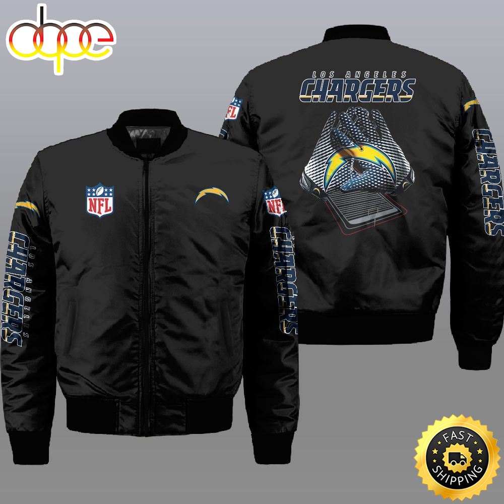 Nfl Los Angeles Chargers 3D Bomber Jacket
