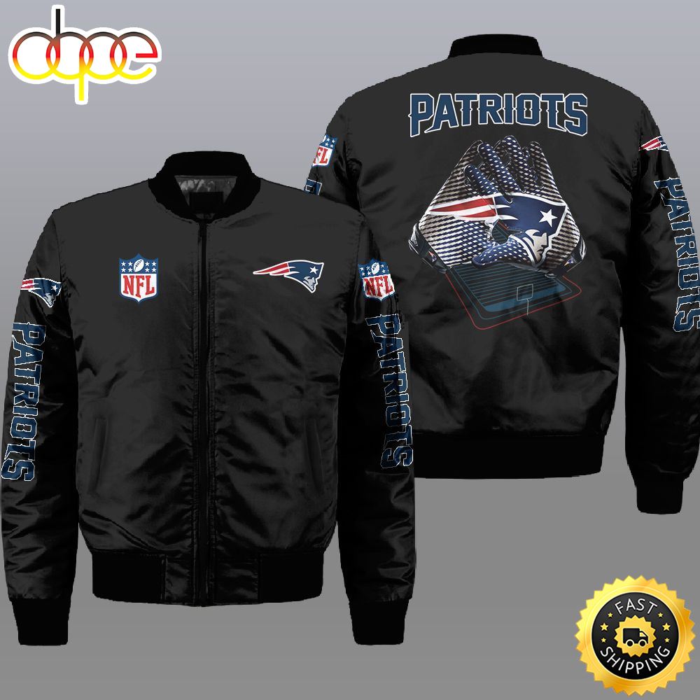Nfl New England Patriots 3D Bomber Jacket