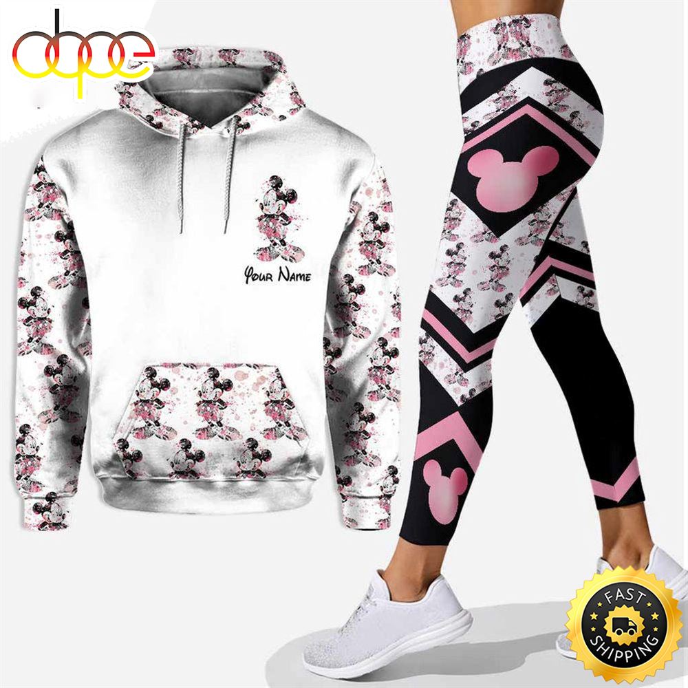 Personalized Mickey Mouse 3D Hoodie And Leggings