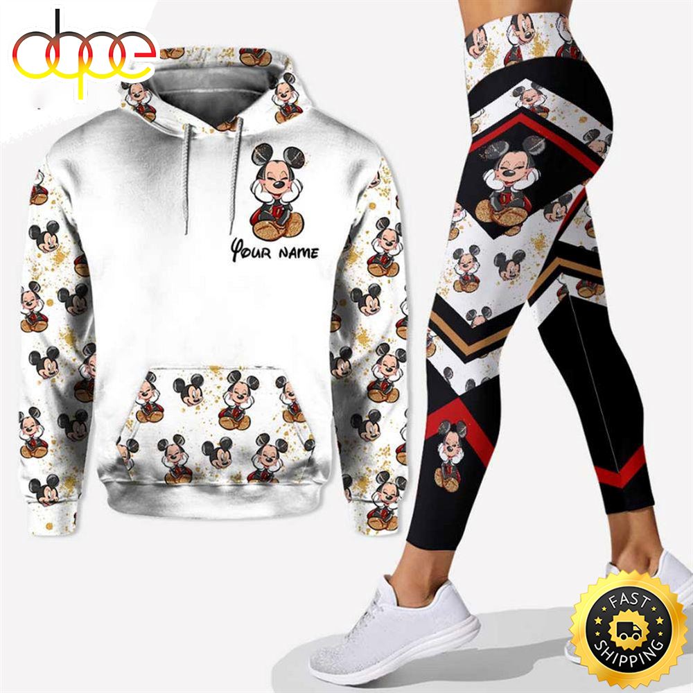 Personalized Mickey Mouse Hoodie Leggings All Over Print