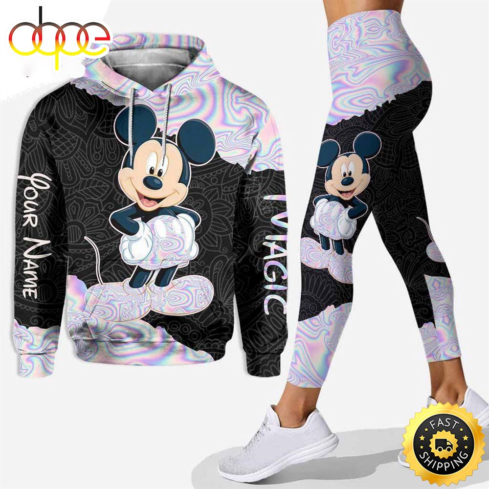 Personalized Mickey Mouse Hoodie Leggings Luxury
