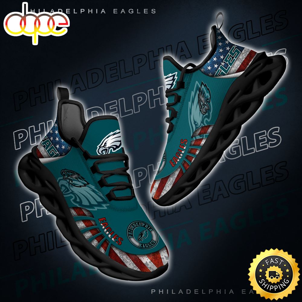 Philadelphia Eagles NFL Clunky Shoes New Style For Fans