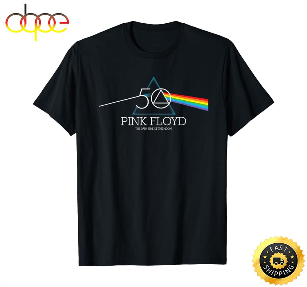 Pink Floyd The Dark Side Of The Moon 50th Anniversary Prism T Shirt Kqwex7