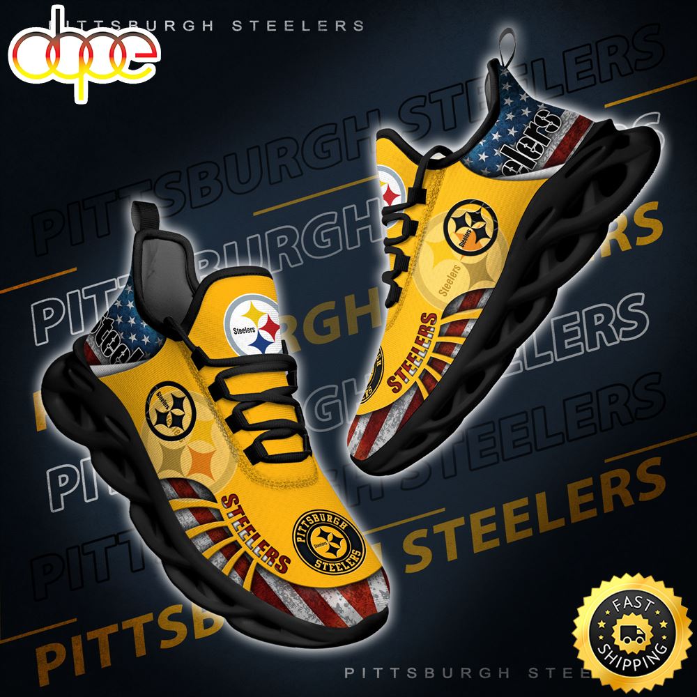 Pittsburgh Steelers NFL Clunky Shoes New Style For Fans