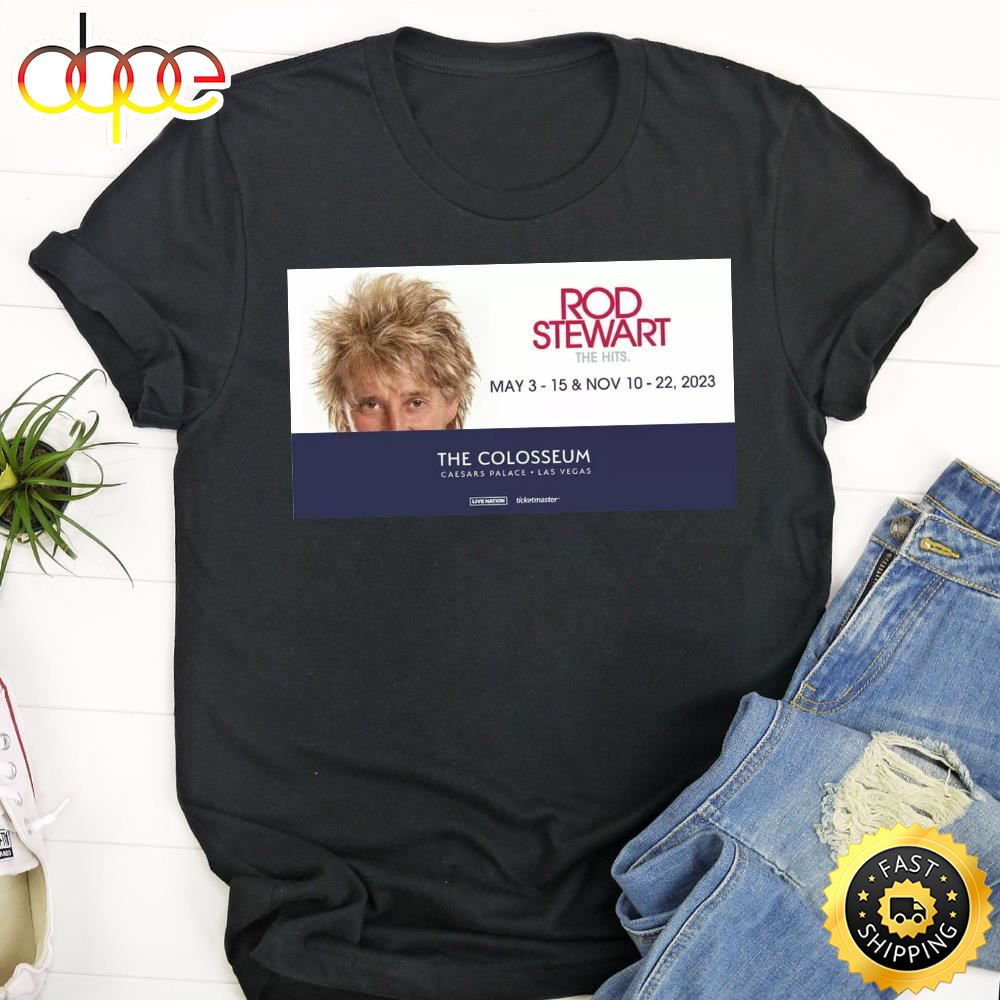 Rod Stewart Live In Concert One Last Time Kaohsiung 2024 Shirt 
