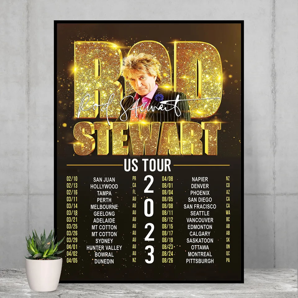 Rod Stewart The Hits Tour 2023 Poster S8khyb.jpg