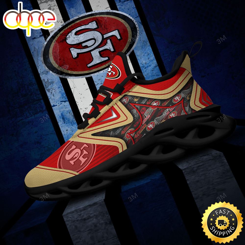 San Francisco 49ers NFL Clunky Shoes Running Adults Sports Sneakers Gift For Football Kymd5r.jpg