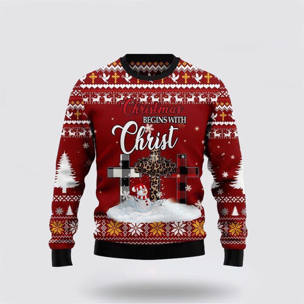Santa Claus Christmas Ugly Christmas Sweater 1 Sweater U1v06s.jpg