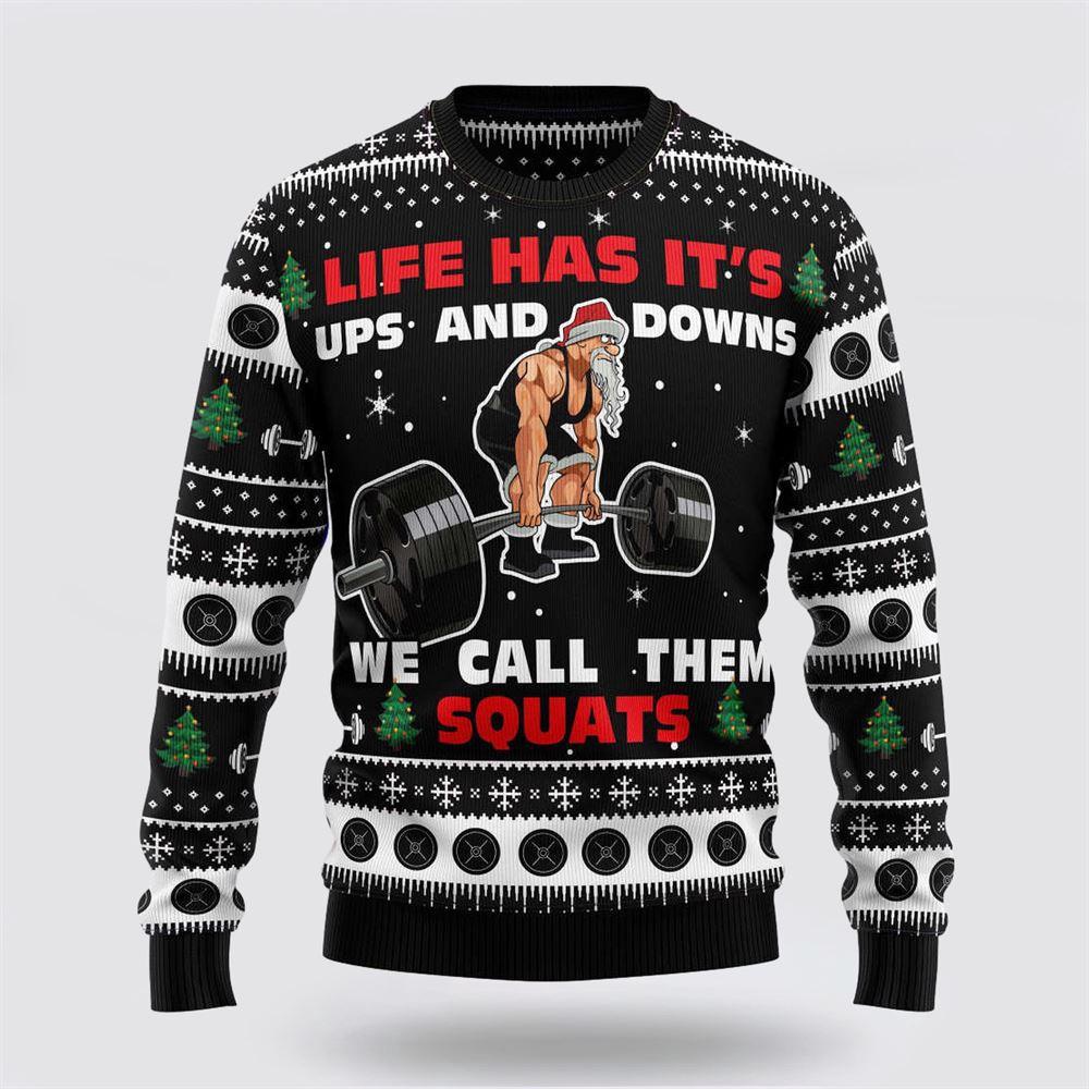 Santa Claus Love Gym Ugly Christmas Sweater 1 Sweater Ikxcid.jpg
