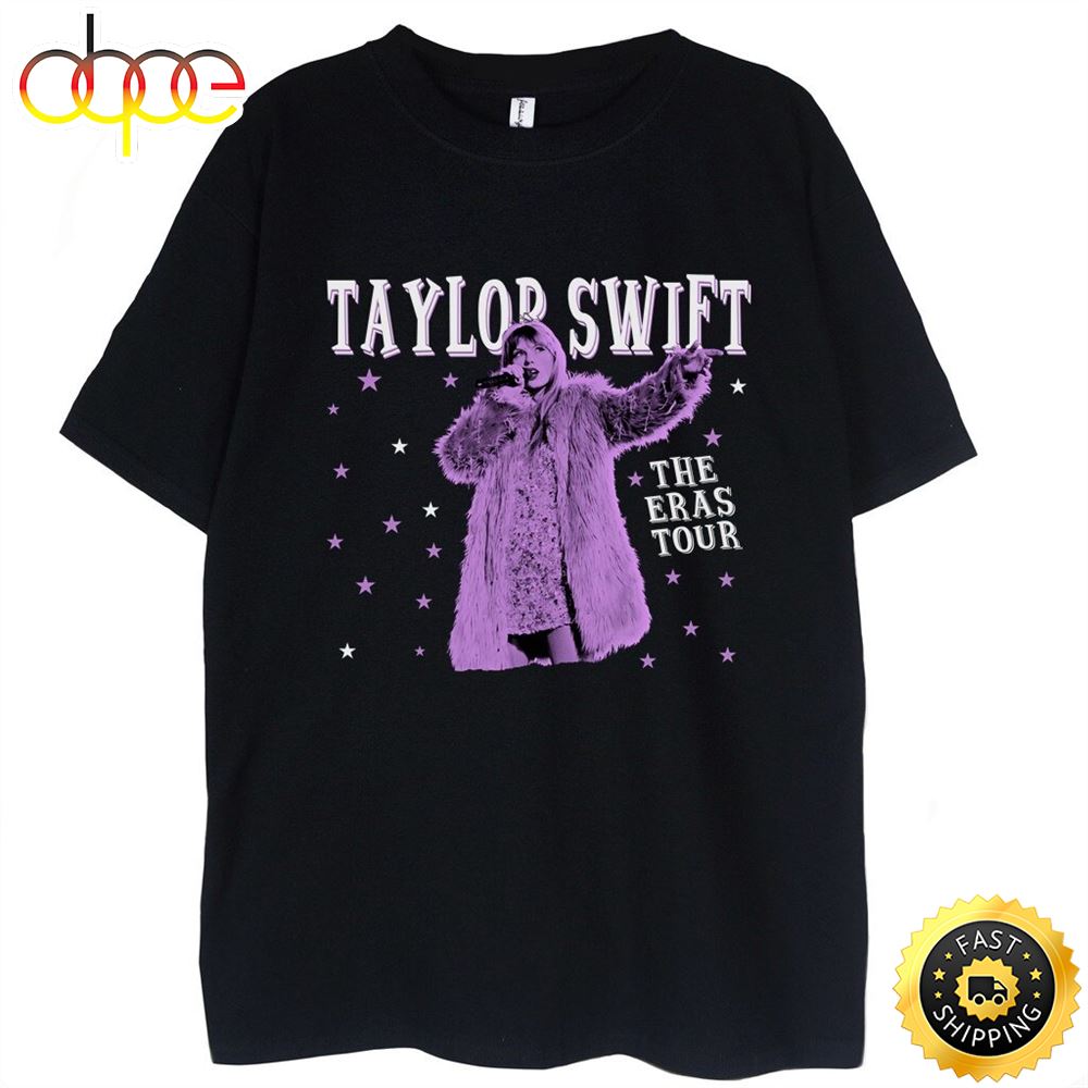 Taylor Swift 2024 Our Songs Our Films United We Stand Black Shirt