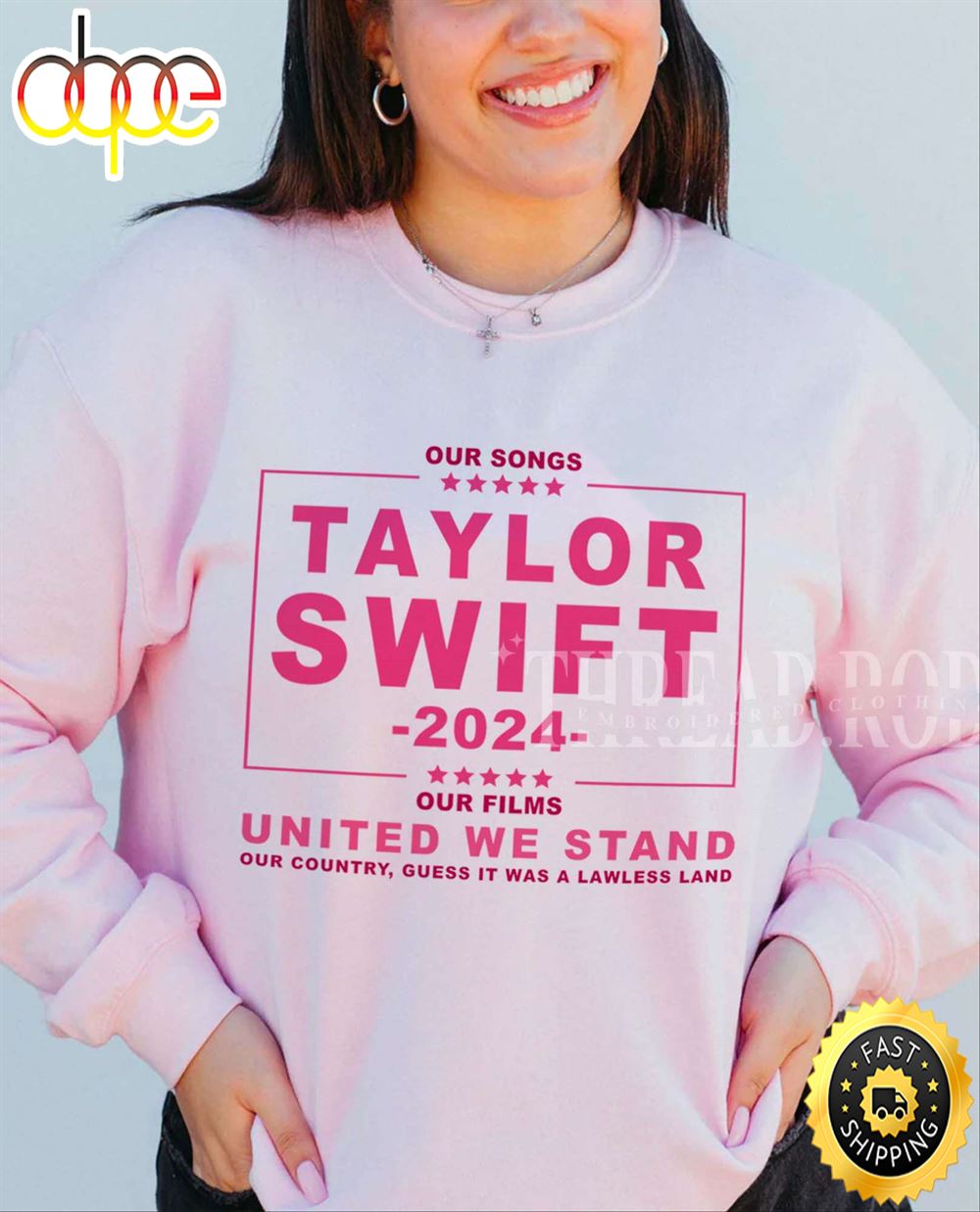 Taylor Swift 2024 Taylor For President Graphic Tshirt