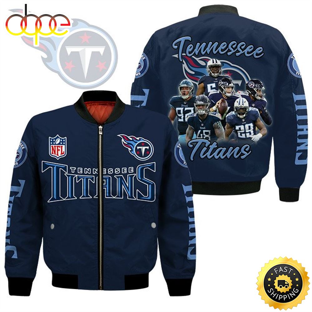 Tennessee Titans Players Nfl Bomber Jacket