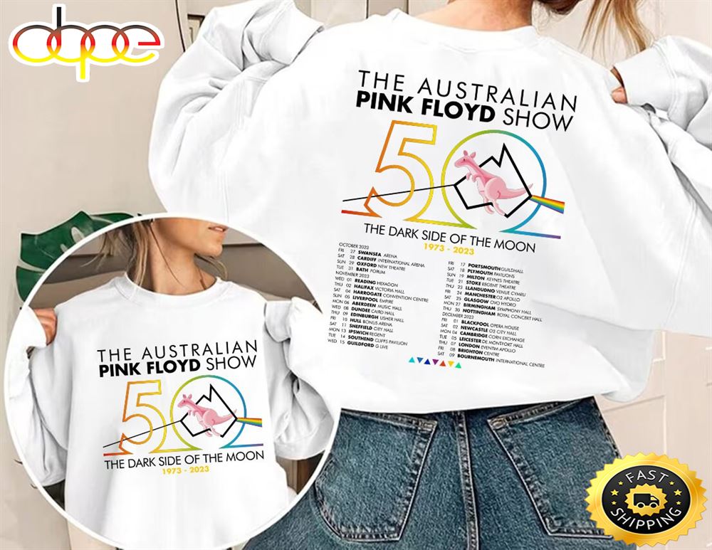 The Australian Pink Floyd Show Tour Concert 2023 T Shirt Fyyr2j