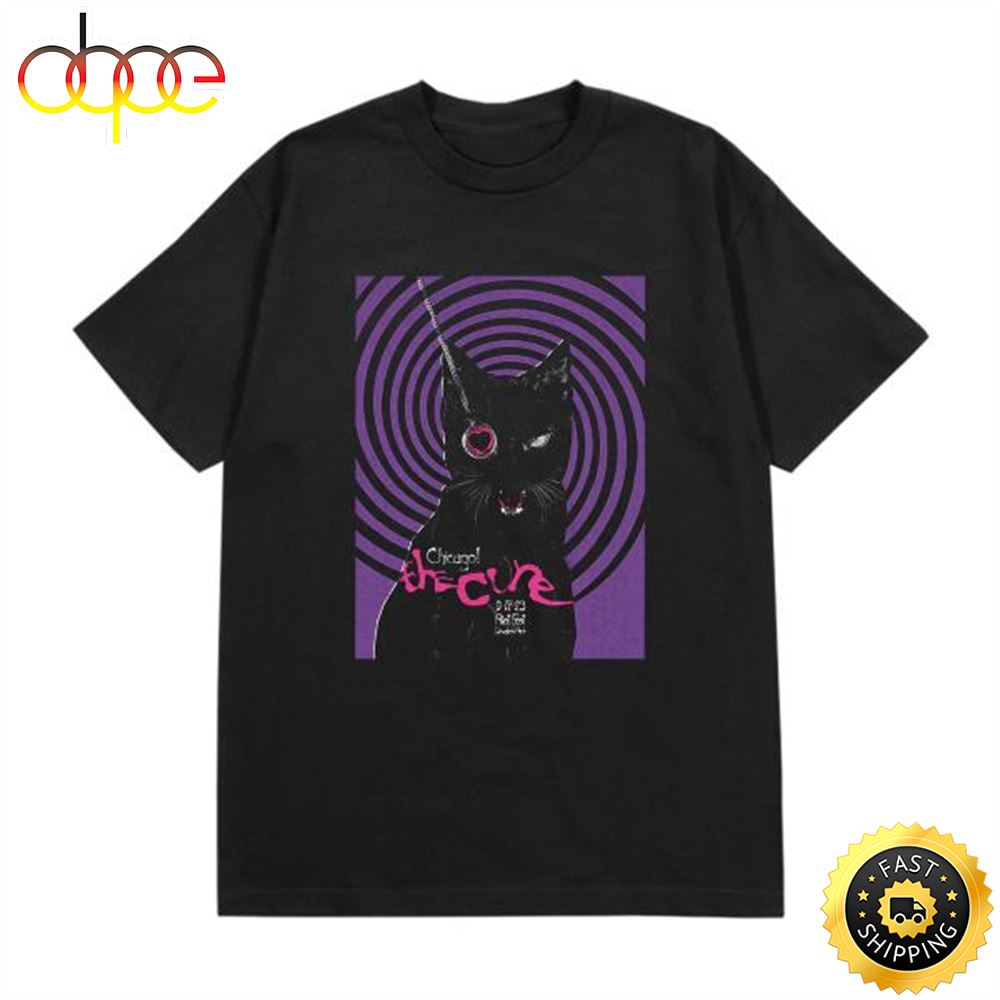 The Cure Riot Fest Chicago Event Tee T Shirt Iohoyw