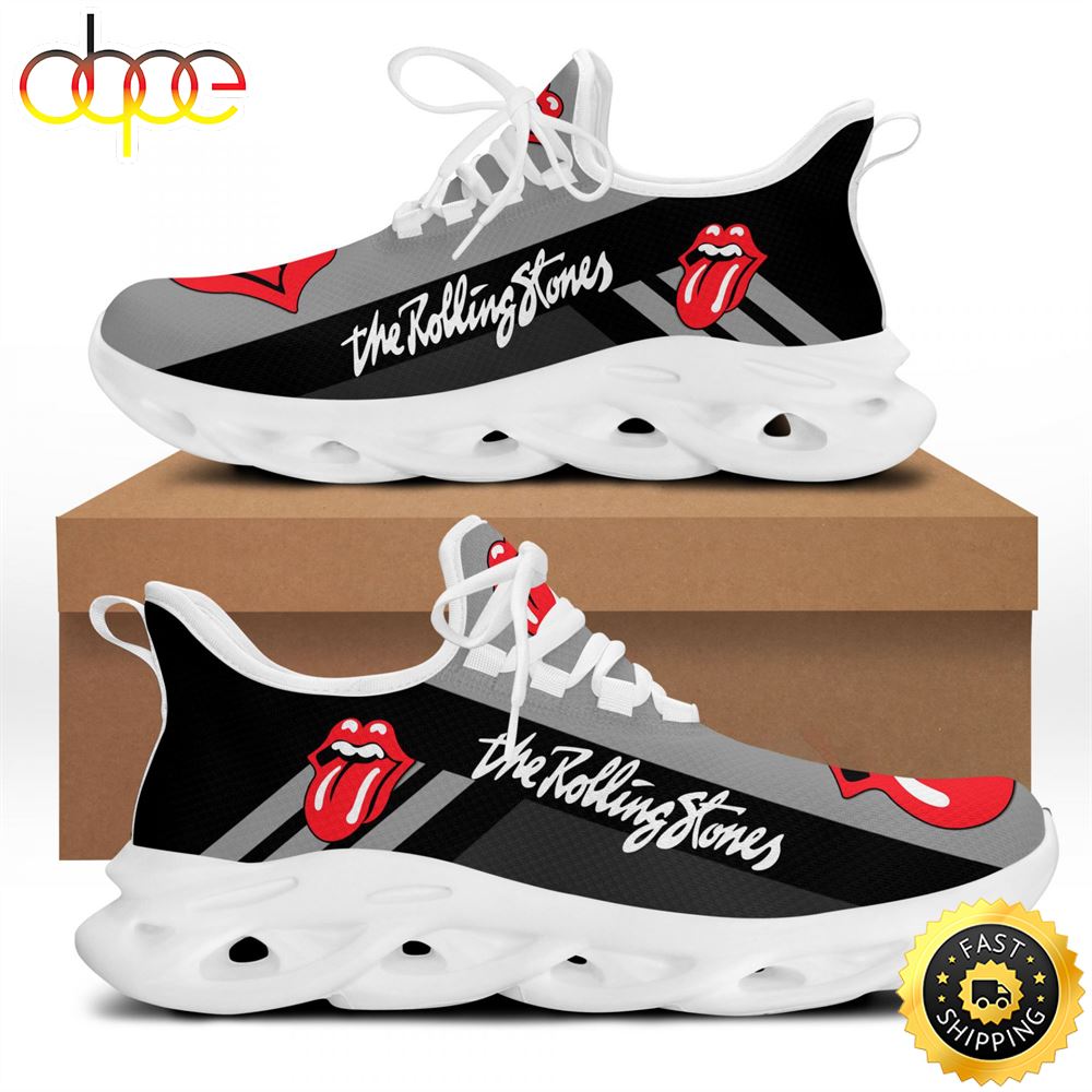 The Rolling Stones Gray Max Soul Shoes