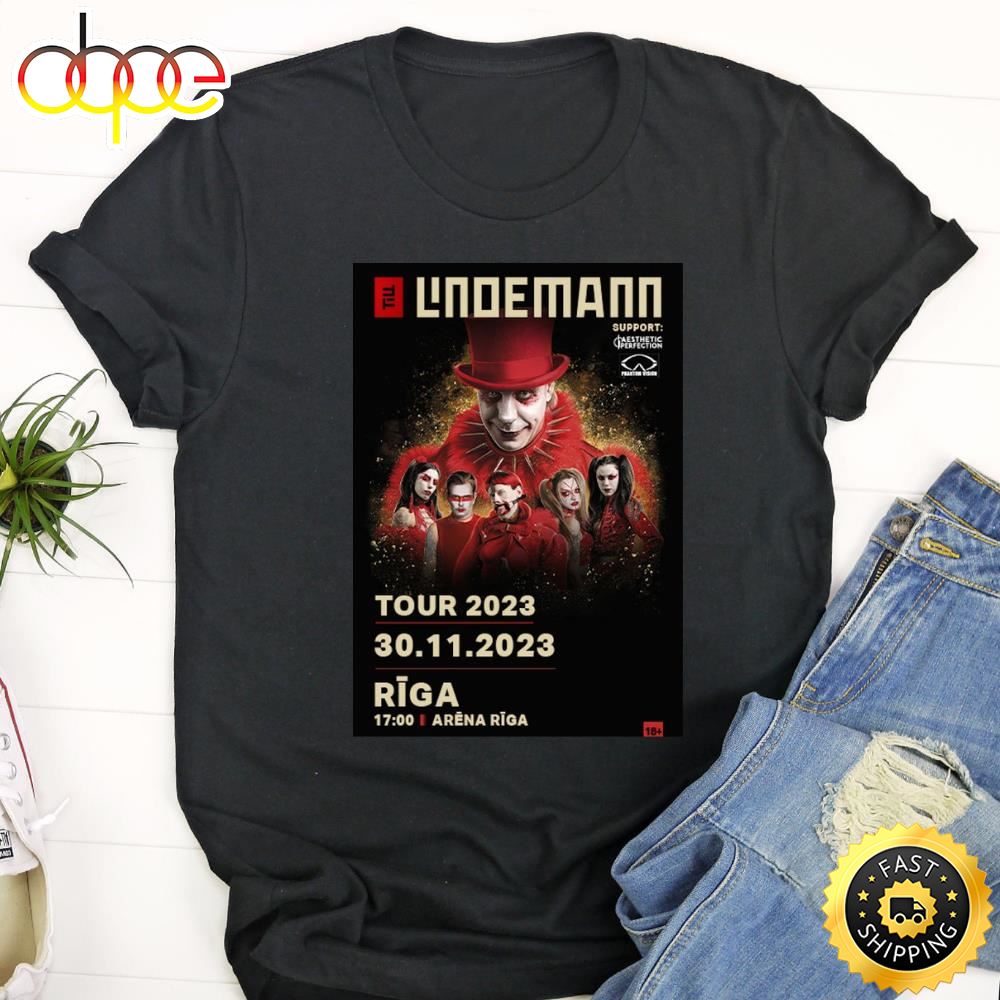 Till Lindemann World Tour 2023 Latvia Unisex Shirt