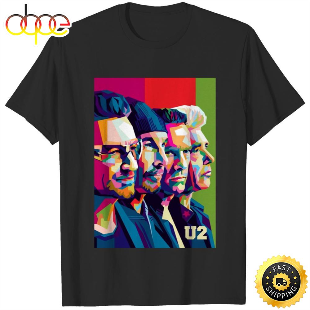U2 Band Tshirt Designed Sold By Breaker Company Company Shirt Kqz8lg