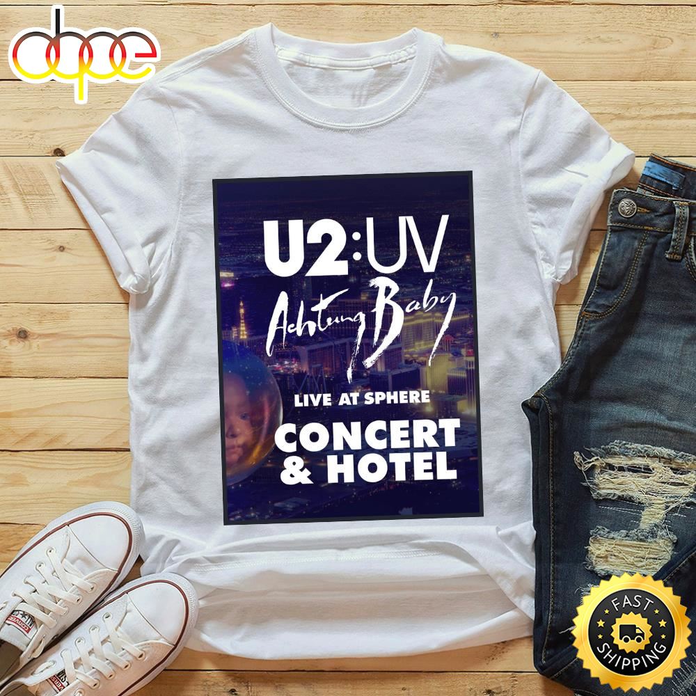 U2 To Perform 1991 Album Achtung Baby For Vegas Shirt Lmfq5q