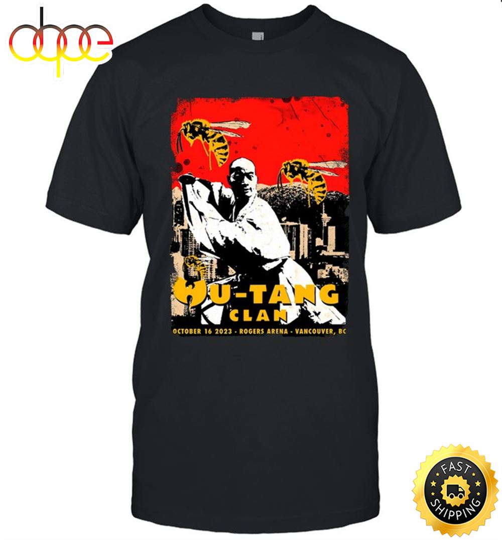 Wu Tang Clan Vancouver Bc October 16 2023 Tshirts Dx4qsl