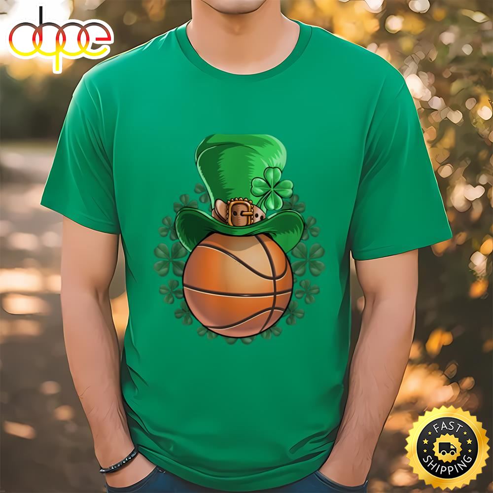 Basketball St. Patricks Day T Shirt Tshirt