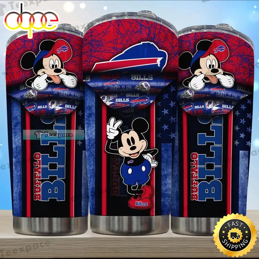 Buffalo Bills Playful Mickey Retro Tumbler