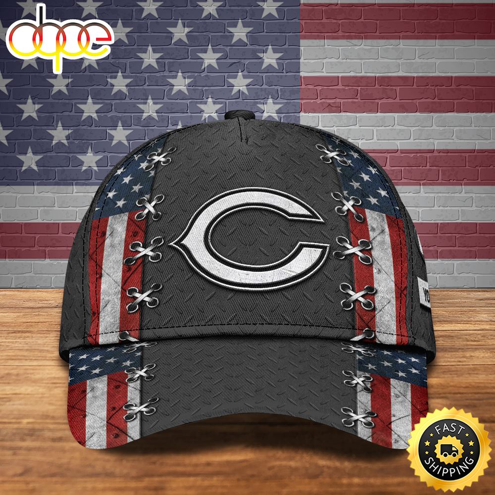 Chicago Bears Personalized Your Name NFL Football Cap