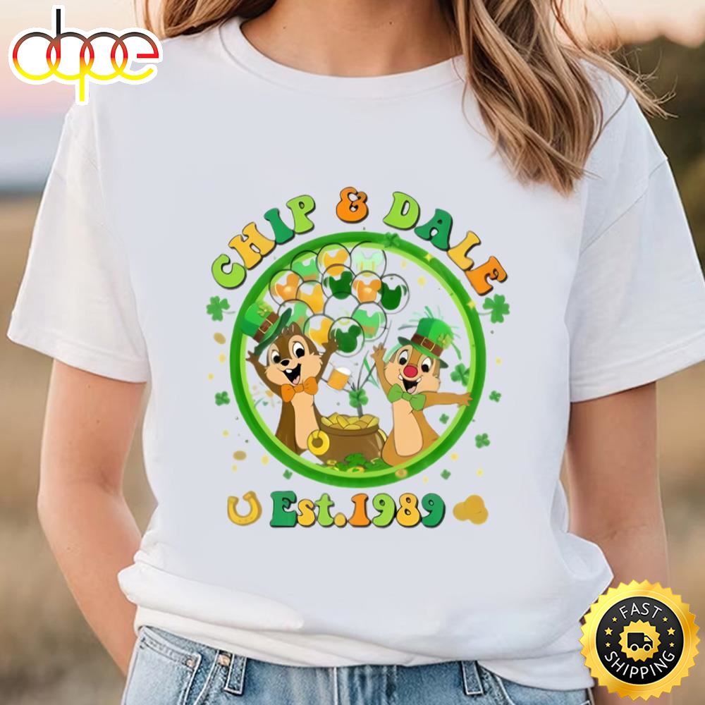 Chip Dale Patrick Day Chip And Dale Saint Patricks Day Tee