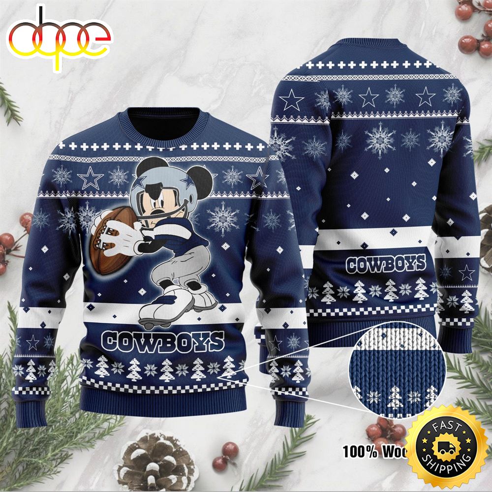 Dallas Cowboys Mickey Mouse Funny Ugly Christmas Sweater Perfect Holiday Gift Ql1z0t.jpg