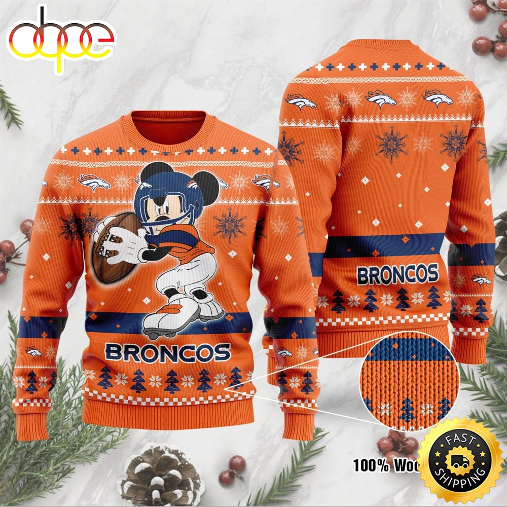 Denver Broncos Mickey Mouse Funny Ugly Christmas Sweater Perfect Holiday Gift Nlbhva.jpg