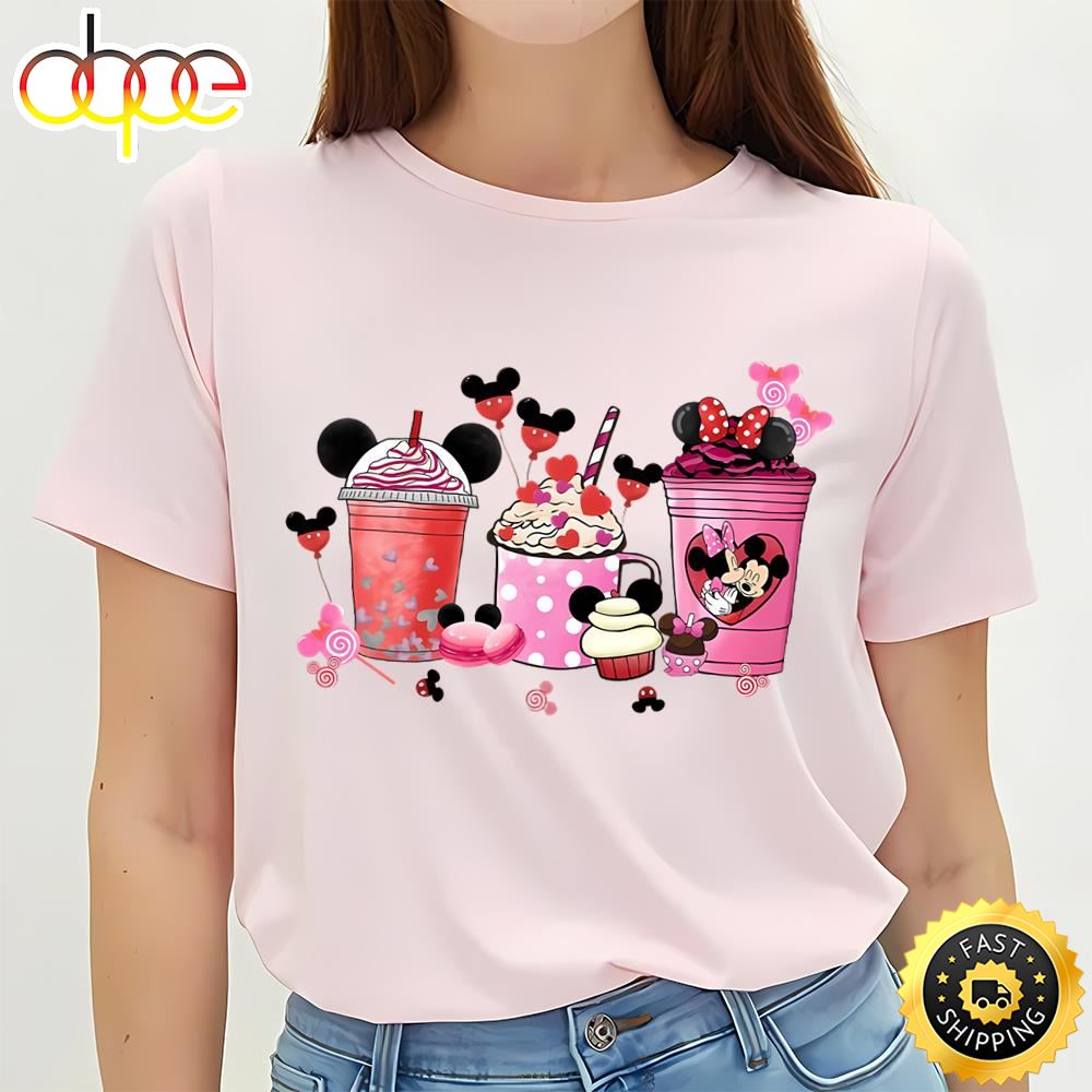 Disney Coffee Valentine Shirts