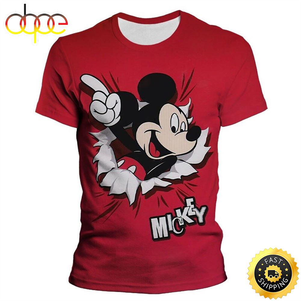 Disney Mickey Mouse Mickey Cartoon 3D Printing Harajuku Style Men S T Shirts Nsnyow.jpg