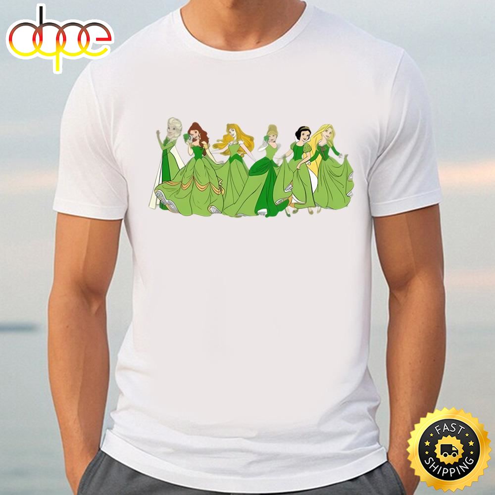 Disney Princess Happy St. Patrick’s Day T Shirt Tshirt